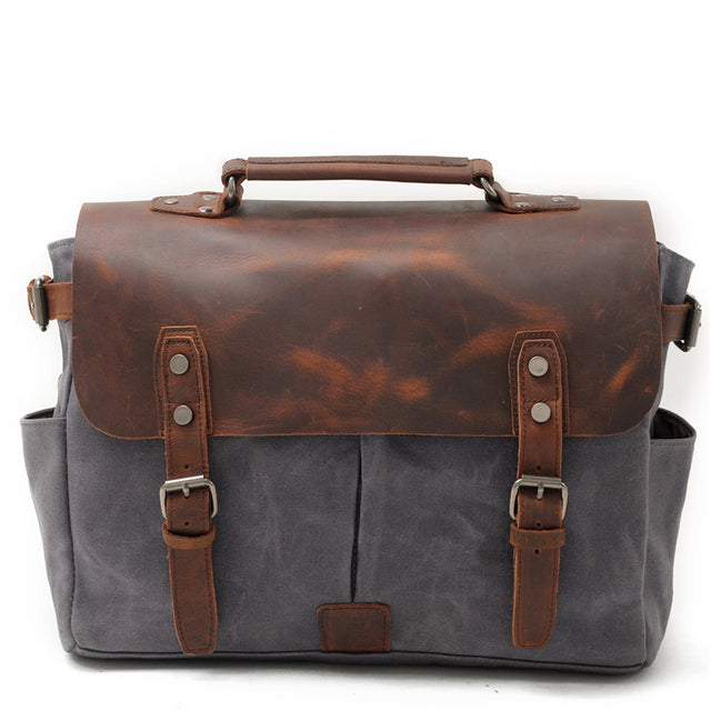 Canvas & Leather Bags for Men